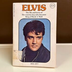 Vintage 1977 Book: Elvis